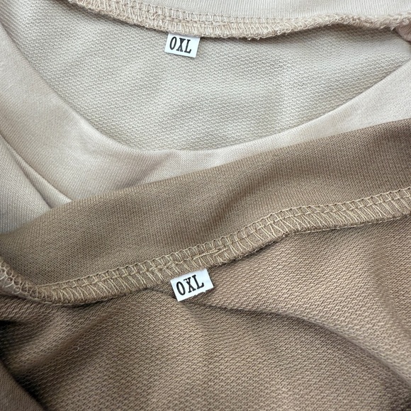 Casual Beige Crew Neck Top 2-pk - Picture 5 of 9